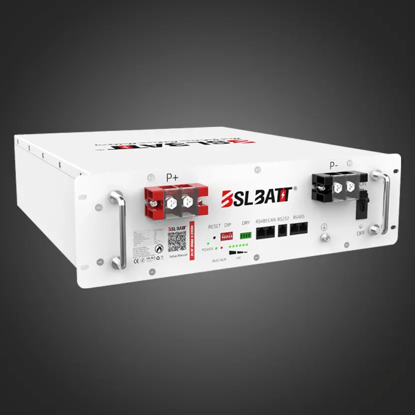 BSL Battery 51.2V - 3U 100Ah CANBUS (5.12kWh) 