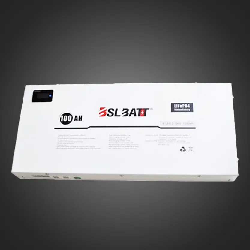 BSL Batt 12V 100Ah LiFePO4 Flat-pack 