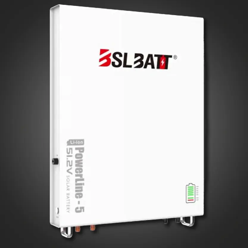 BSL Battery 51.2V - Powerline 100Ah (5.1 kWh) Wall Mount 