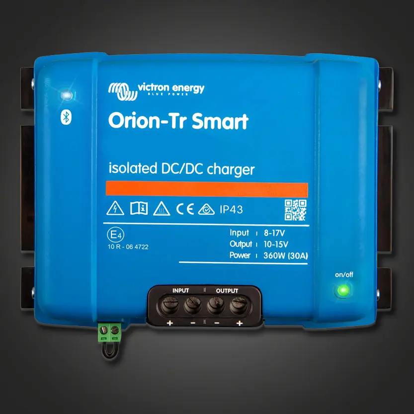 Victron Orion-Tr Smart 12/24-15A (360W) Non-isolated DC-DC charger 