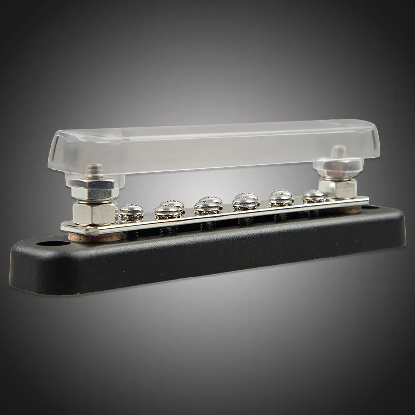 Victron Busbar 150A 2P with 10 screws +cover 
