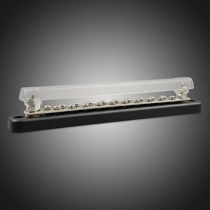 Victron Busbar 150A 2P with 20 screws +cover 